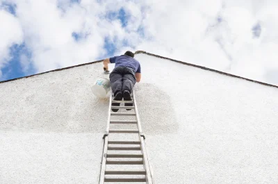 Peinture extérieure à Châtel-de-Neuvre — façades et ravalement